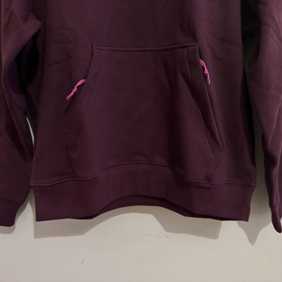 Nike ACG Therma-FIT Fleece Pullover Hoodie Burgundy Pink DH3087-652 Mens S NEW - Picture 3 of 14